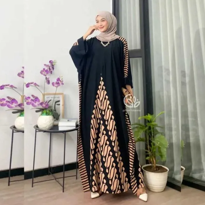 Kaftan Jogja warna Hitam