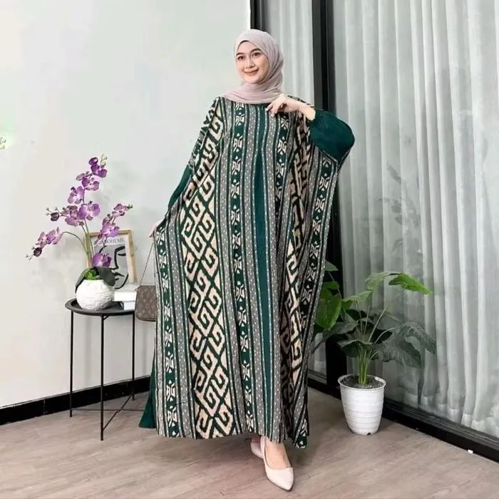 Kaftan Asmat warna Jotol