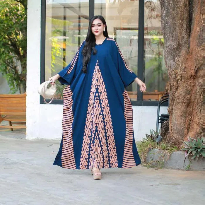 Kaftan Jogja warna Navy